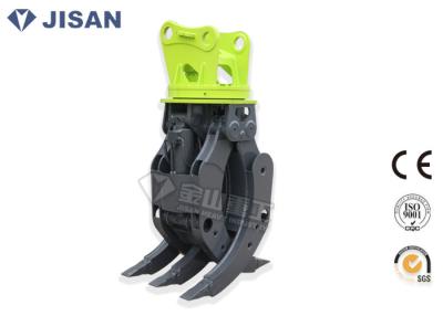 China Excavator Mounted Rotator Hydraulic Log Grapple For Hyundai R200 R210 R225 for sale