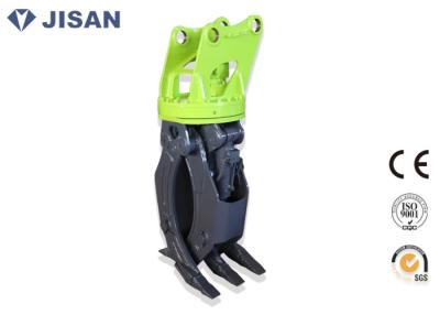 China Flat Type Hydraulic Log Grapple Fit Komatsu Excavator PC120 PC130 PC160 for sale