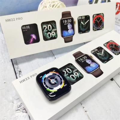 China Hot Selling Hw22 1.75 Inch GPS Navigation 2021 Full Touch Screen With Game Smart Watch Smartwatch Hw12 Hw16 Hw22 Pro Iwo Series 6 for sale