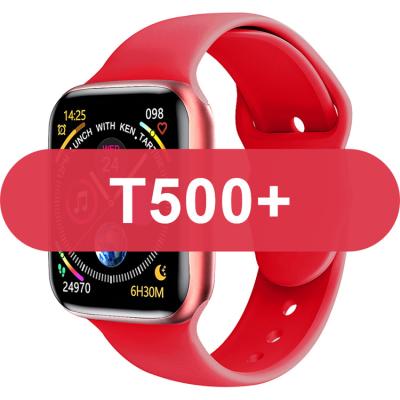 China Hot Selling GPS Navigation 2022 T500+ Smart Watch Hiwatch Series 5 6 T 500+ Plus Pro Smart Watch T500 For Women Men for sale