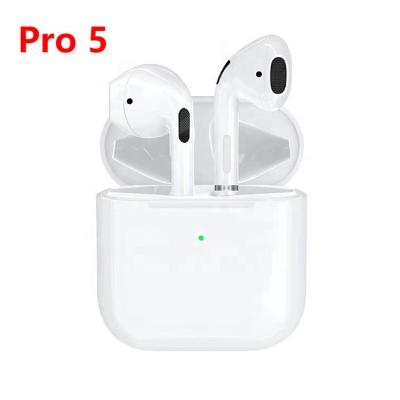 China Wholesale High Quality Mini Size Noise Canceling True Wireless Stereo Mini Earphone Waterproof Sports Headphones Pro5 Earphone Earbuds for sale