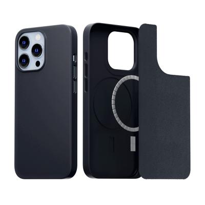 China New Shockproof Luxury Magnetic Radio Phone Filling Case For Iphone 12 13 Mini Pro Max Frosted Case for sale