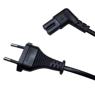 China VDE Approval Eu Industrial Power Cord 2 Conductor 250V 2.5A 1.5mm Electrical Cable Wire Power Cord for sale