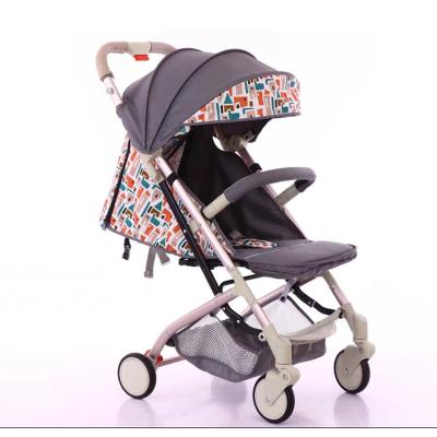 China High Quality Lightweight One-hand Folding Travel Lightweight Easy Folding Baby Stroller for sale