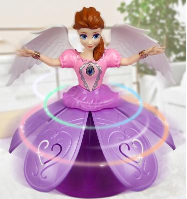 China The ride on toy selling children's toys dance and spin the little princess with music and lights. for sale