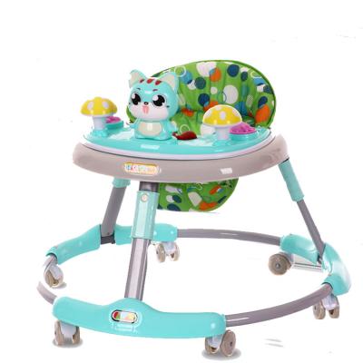 China Wholesale foldable little bear wlker 360 degree rotating baby walker china baby walker/steel frame baby wlker with 360 rotation PU wheel/kids toys for sale