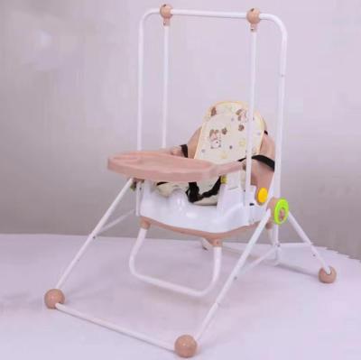 China (Size) Wholesale High Quality Adjustable 3 Baby Swing Feedig Folding Rocking Referee Chair for sale