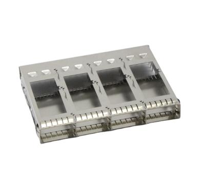 China ND High Speed ​​Transceiver Connector 1X4 SFP Female Limited Company SFP Cage for sale