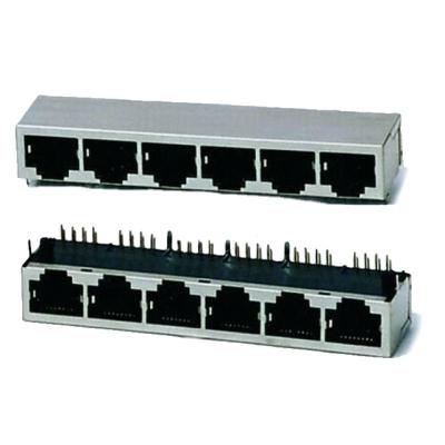 China PCB Limited Company UL Approved YH-59-04 RJ45 Modular Jack for sale