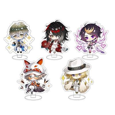 China Japan Anime Nijisanji Rainbow Company Vtuber Figures Support Fans Xmas Gifts Vox Model SHU MYSTA IKE LUCA Cosplay Fashion Show Acrylic for sale