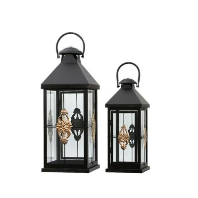 China ECO-frendly Exquisite Technical Custom Outdoor Led Flameless Lanterns For Patio Candle for sale