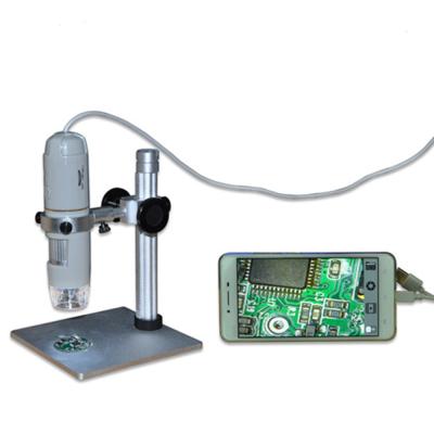 China High Speed ​​2MP Stand Digital USB Microscope 500X DSP/CMOS Sensor HT-30S Stand for sale