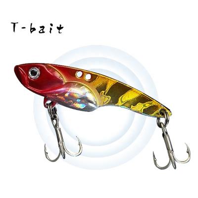 China 8g10g14g Lure 8g10g14g Artificial Vibration Zinc Alloy T-bait Metal Blade VIB Fishing Crankbait Bait Sinking Hard Tackle for sale