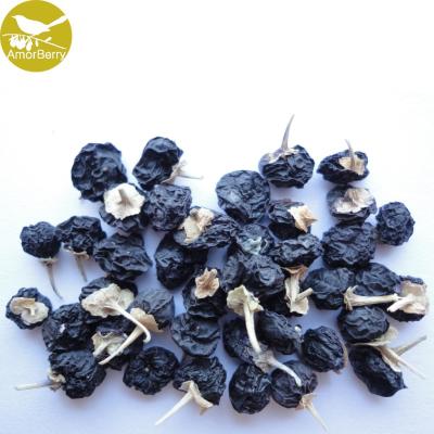 China Natural Nutritious Black Wolfberry Wild Black Goji Berries Dried Black Wolfberry for sale