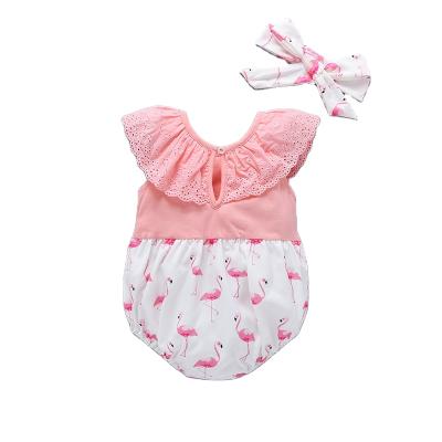 China 2021 Unique Design Hot Sale Cute 100% Cotton Rompers Baby Boy Baby Clothes for sale