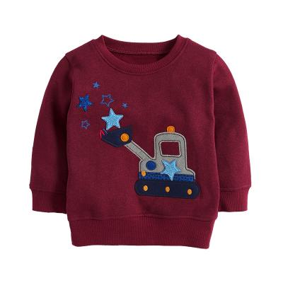 China Anti-pilling anti-shrink durable using 100% cotton pullover baby clothing boy fashion Hoodies for boys for sale