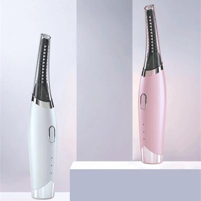 China Beauty HEATING Rechargeable Powered Portable Eye Equip Electric Heated Eyelash Curler for sale