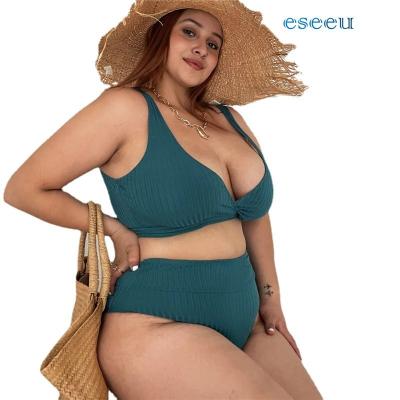 China 0XL-4XL custom made QUICK DRY plus big size swimwear bikini for women brazilian lift up one piece bikinis and swimsuit swimwear sexy beach wear for sale