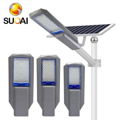 China ROAD SUOAI Outdoor Dimmed Solar Garden Light Ip65 Waterproof 50w 100w 150w Split Solar Led Outdoor Street Light for sale