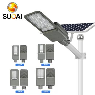 China ROAD SUOAI High Power Country Road Outdoor Waterproof Separate Smd Module Ip65 Led Split Solar Street Light for sale