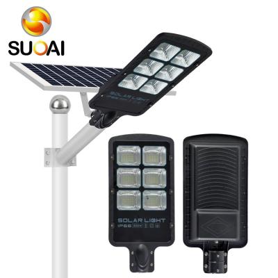 China Classic Garden SUOAI Toothbrush Split Dawn Outdoor Garden Light Led Solar Pool Street Light Solar Street Dusk Countryside Light for sale