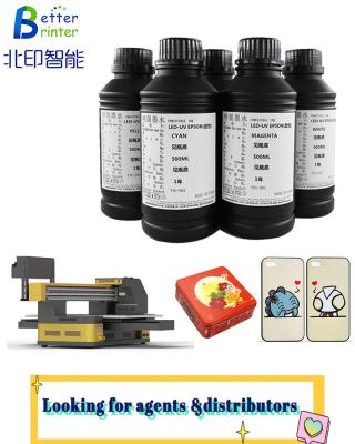 China Verbessern Sie UV-DTF Drucker Ink Flatbed Printer Drucker-Inkjet Smooths 4720 I3200 XP600 TX800 zu verkaufen