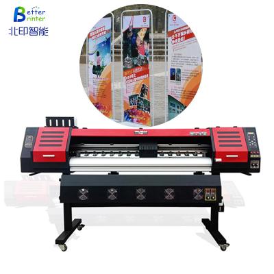 China De openlucht Binnen Zwakke Oplosbare Piezoelectric 4720-4head Inkjet Printer Thermal Transfer Pu van de Fotomachine kleedt Druk Te koop