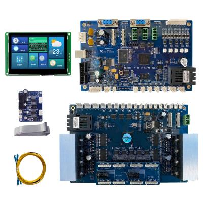 Chine Améliorez les composants de l'imprimante de kit de têtes de double de Mainboard de tête de lit d'ensemble de panneau de l'imprimante 4720 pour la machine d'impression dissolvante de jet d'encre à vendre