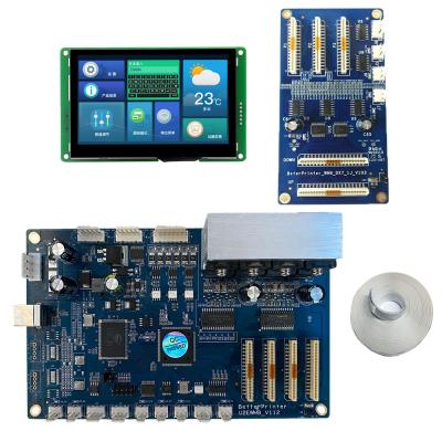 China Eco Solvent Printer Single Head Kit Dx7 Carriage Board for Flatbed UV Printer for sale