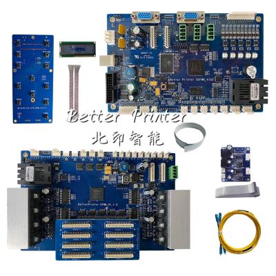 China Better Printer XP600 four head Inkjet Board Epson printhead For PET Film Heat Transfer printer UV Flatbed Printer for sale