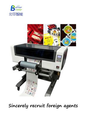 China Better Printer UV DTF Sticker Printer A3 Mobile Case Boxes Printing Machine Uv Dtf Printer Laminator All In One for sale