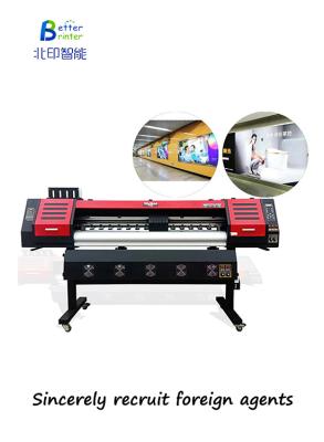 China Photo Printer Outdoor Indoor 4720 5113 Advertising UV Printer Car Sticker Light Box Cloth Back Glue Inkjet Printer for sale