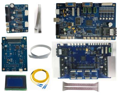 China I3200 UV Flatbed Printer Inkjet Board , USB2.0 Double Head Kit For White Ink Pyrography for sale