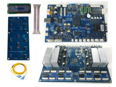 China PET Film Heat Transfer Printer i3200 Four Head Inkjet Board Kit for sale