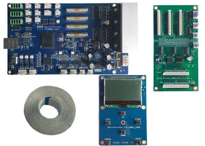 China Network Interface DX5 single head printer inkjet board for White ink pyrography Printer for sale