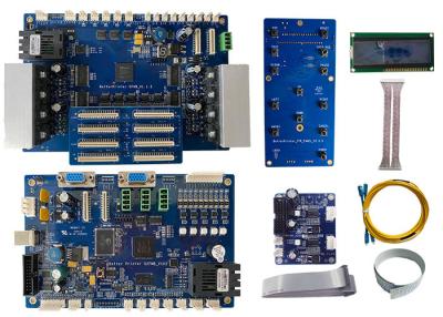 China DX5 Four Head Inkjet Board Kit For White Ink Duplex Direct Injection Printer for sale