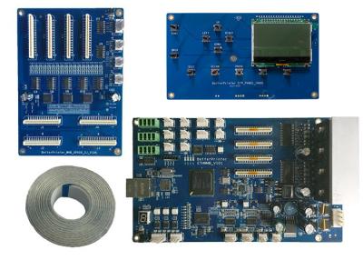 China Inkjet board set Better Printer Network Interface XP600 double head for white ink pyrography printer for sale