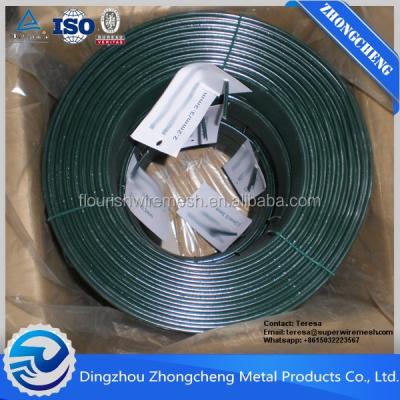 China Binding Wire PVC Coating Spool Iron Wire PVC Coated Iron Wire Spool Smooth Wire ISO Factory Supply Directly for sale