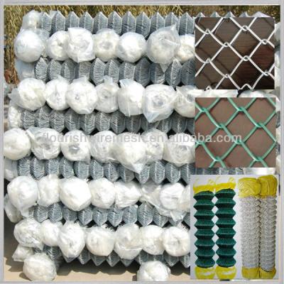 China Easily Assembled Cheap Used PVC Chain Link Liner Fence On Sale Chain Link Fence Electric Fence Factory 5 Feet for sale