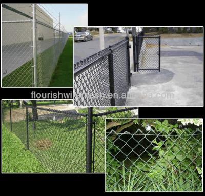 China Easily Assembled For Sale Factory Direct ZHONG CHENG Factory Insurance Philippines Trade Gates And Barriers Used Chain Link Fence for sale