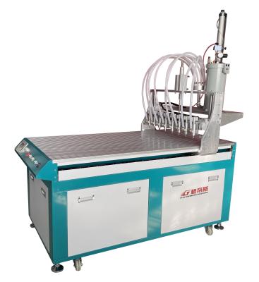 China Factory LED Glue Dispenser Backlit Automatic Multi-heads Gluing Machine for 2by2 2by4 LED for sale