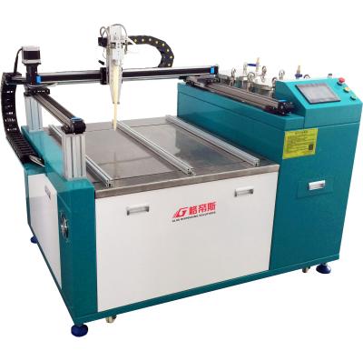 China Automatic two component glue potting machine for LED wall joint ab glue potting machine for sale