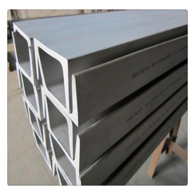 China Hot Sale SS201 304 316 316L U/C/I/H Shape Stainless Steel U Channel Channel for sale