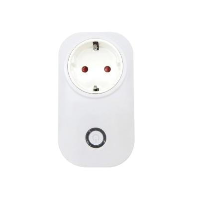 China 3G SONOFF S20 EU Wifi Power Socket APP Light Socket Outlet Timer Switch Wireless Voice Remote Control For Smart Home Work With Alexa for sale