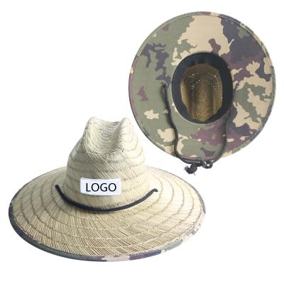 China Dobby Straw Shepherdess Mexico Straw Hat Surfing For Man Lifeguard for sale