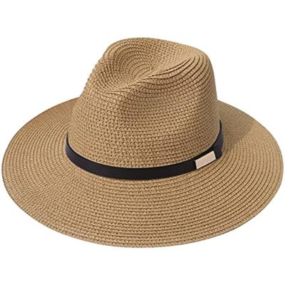 China Wide Brim Beach Bowknot Hat Summer Women Straw Panama Foldable Straw Hats Cozy Sun Hat for sale