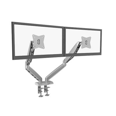 China Aluminum Fender Computer Monitor Arm Aluminum Double for sale