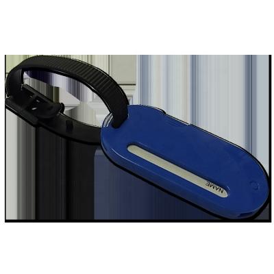 China Baggage Idenfiication Tag Holder Baggage Idenfiication Tag Holder Excellent Quality Plastic Luggage Tag With PVC Strap For Traveler for sale