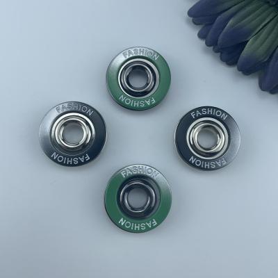 China Customized Wholesale High Quality Nickel Free Alloy Metal Grommet Curtain Eyelets Brass Snap Men Casual Buttons Screw Rivet Decoration for sale