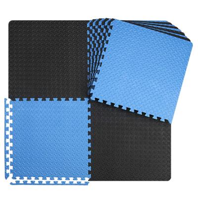 China Floor Mat Interlocking Training Mat Fitness Training Rubber Interlocking Mat for sale